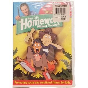 Trevor Romain - How To Do Homework Without Throwing Up (DVD, 2008) Sealed